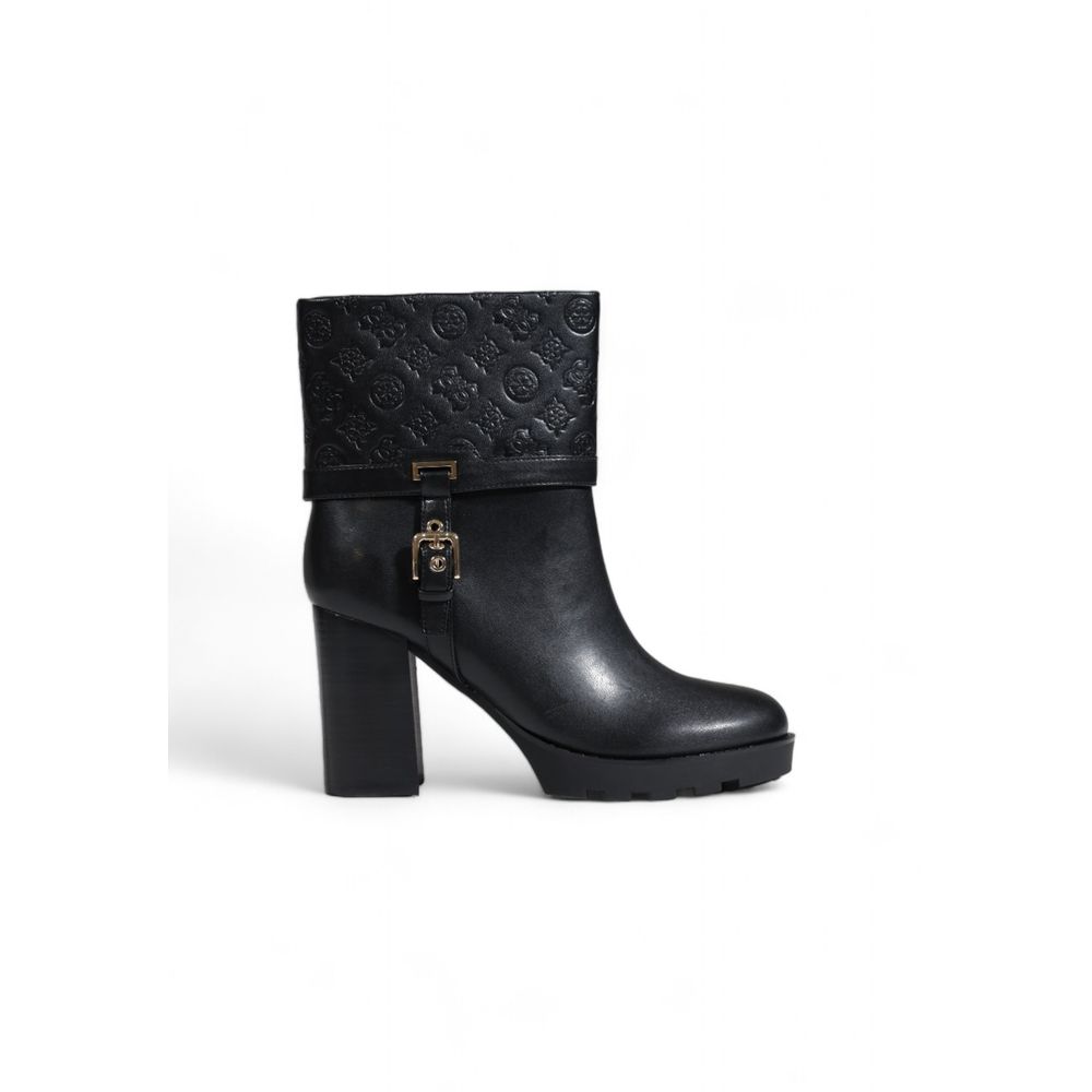 Guess Schwarze Polyethylen-Stiefeletten